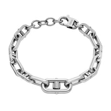 Load image into Gallery viewer, Knox Knurled Texture Stainless Steel Chain Bracelet

