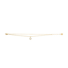 Load image into Gallery viewer, Sutton Horseshoe Gold-Tone Stainless Steel Multi Strand Bracelet
