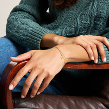 Load image into Gallery viewer, Sutton Horseshoe Gold-Tone Stainless Steel Multi Strand Bracelet
