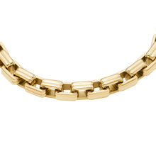 Load image into Gallery viewer, Raquel Bold Chains Gold-Tone Stainless Steel Chain Bracelet - Fossil Singapore
