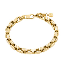 Load image into Gallery viewer, Raquel Bold Chains Gold-Tone Stainless Steel Chain Bracelet - Fossil Singapore
