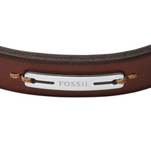 Load image into Gallery viewer, Machine Rugged Green and Brown Leather Strap Bracelet
