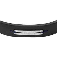Load image into Gallery viewer, Machine Rugged Midnight Blue and Black Leather Strap Bracelet
