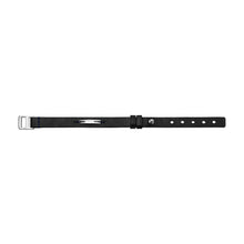 Load image into Gallery viewer, Machine Rugged Midnight Blue and Black Leather Strap Bracelet
