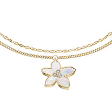 Load image into Gallery viewer, Sutton The Flower Collection Mother-of-Pearl Multi-Strand Bracelet
