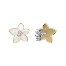 Load image into Gallery viewer, Sutton The Flower Collection Mother-of-Pearl Stud Earrings
