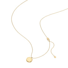 Load image into Gallery viewer, Ellis Gold-Tone Stainless Steel Pendant Necklace
