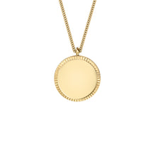 Load image into Gallery viewer, Ellis Gold-Tone Stainless Steel Pendant Necklace
