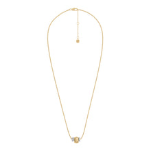 Load image into Gallery viewer, Harlow Rondelles Two-Tone Stainless Steel Station Necklace
