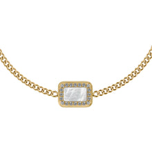 Load image into Gallery viewer, Raquel Glitz White Mother-of-Pearl Station Bracelet
