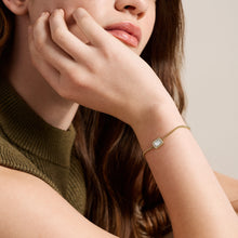Load image into Gallery viewer, Raquel Glitz White Mother-of-Pearl Station Bracelet
