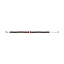 Load image into Gallery viewer, Everett Enamel Brown Leather Station Bracelet
