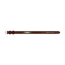 Load image into Gallery viewer, Everett Topstitch Brown Leather Strap Bracelet
