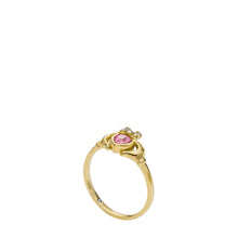 Load image into Gallery viewer, Disney Fossil Special Edition Gold-Tone Stainless Steel Signet Ring
