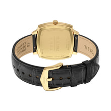 Load image into Gallery viewer, Nick Jonas x Fossil Machine Luxe Three-Hand Black Croco Leather Watch
