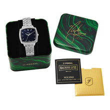 Load image into Gallery viewer, Nick Jonas x Fossil Machine Luxe Aventurine Three-Hand Stainless Steel Watch
