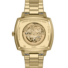 Load image into Gallery viewer, Nick Jonas x Fossil Machine Luxe Automatic Gold-Tone Stainless Steel Watch
