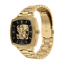 Load image into Gallery viewer, Nick Jonas x Fossil Machine Luxe Automatic Gold-Tone Stainless Steel Watch
