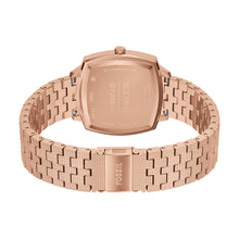 Load image into Gallery viewer, Nick Jonas x Fossil Machine Luxe Marble Three-Hand Rose Gold-Tone Stainless Steel Watch
