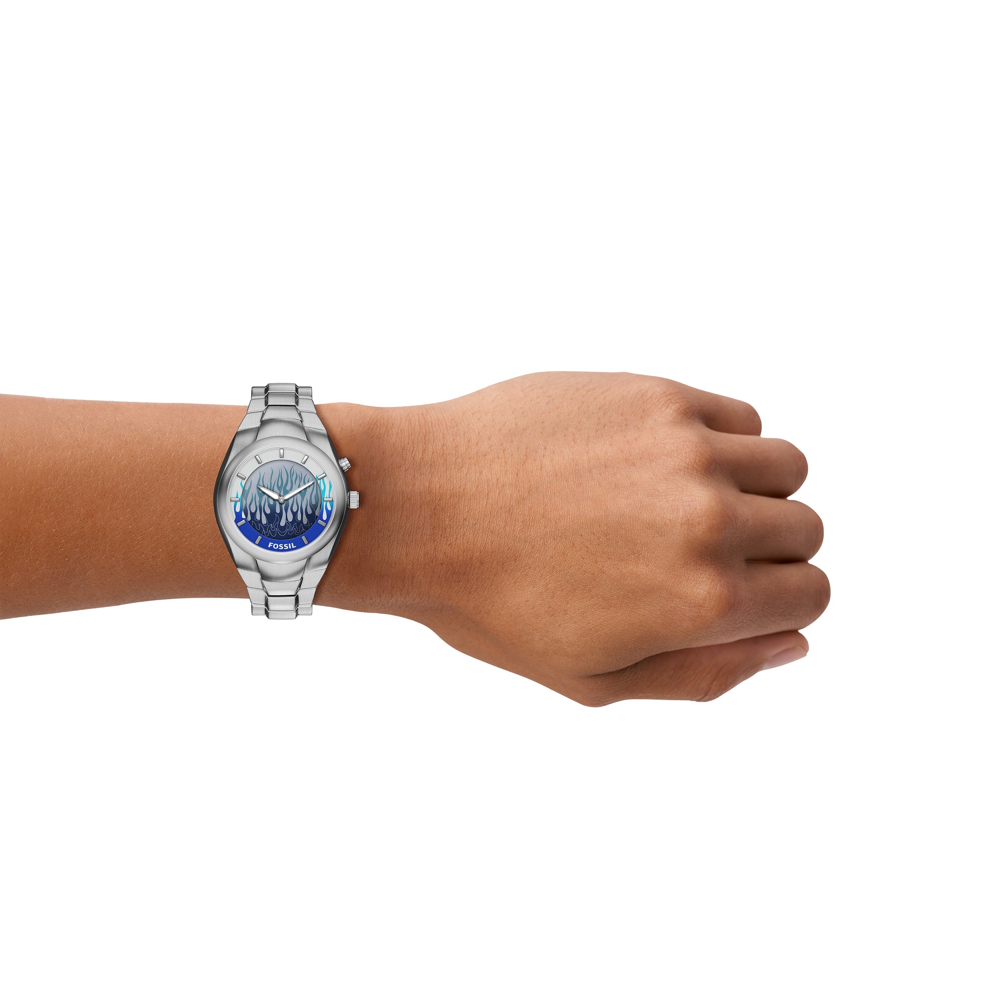 Y2K Big Tic Stainless Steel Watch – Fossil Singapore