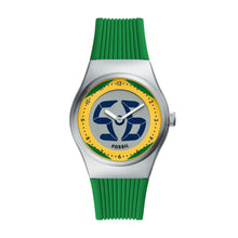Load image into Gallery viewer, World Flags Big Tic Brazil Watch
