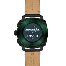 Load image into Gallery viewer, Minecraft x Fossil Limited-Edition The End 44mm Chronograph Watch
