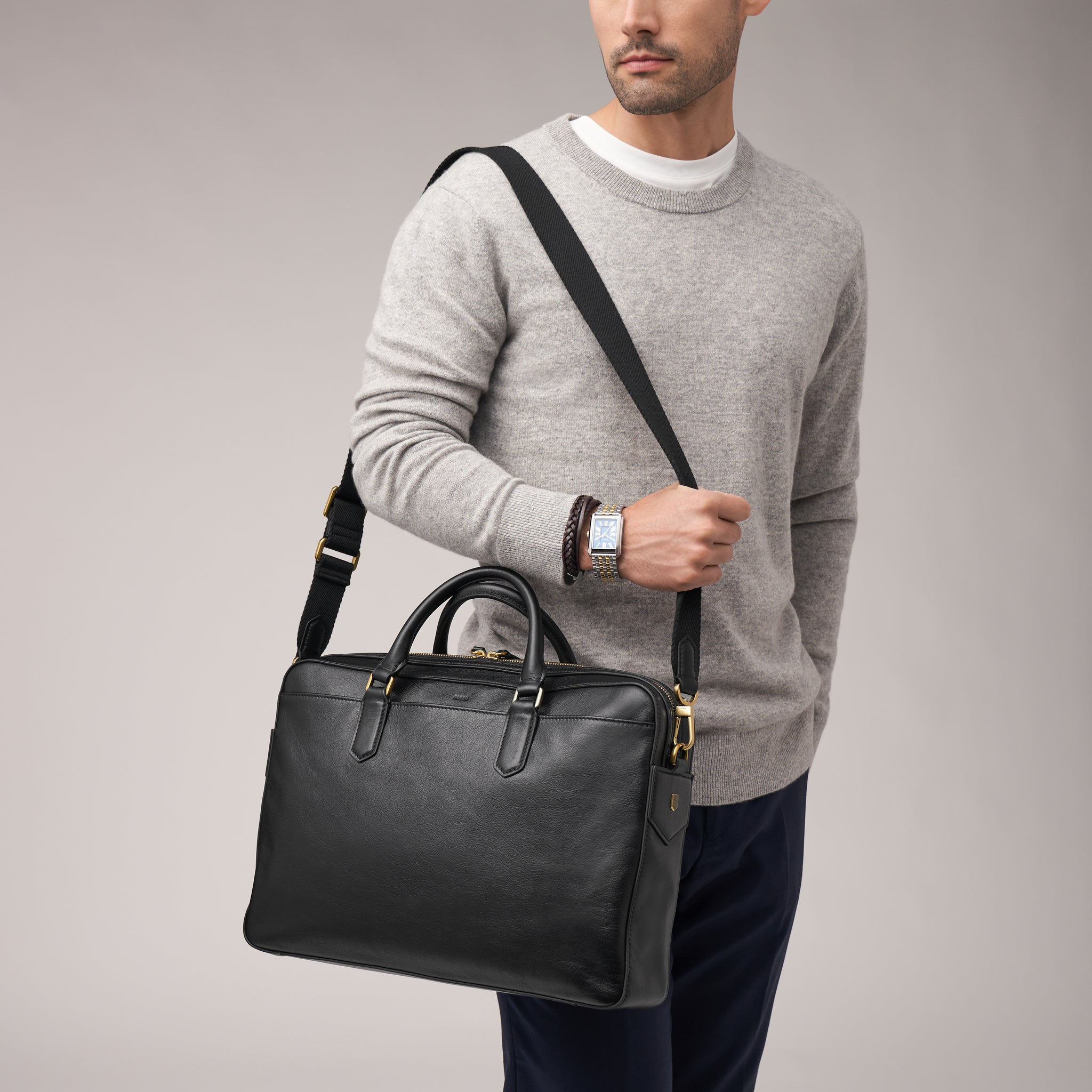 Asher Briefcase – Fossil Singapore