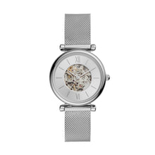 Load image into Gallery viewer, Carlie Automatic Stainless Steel Mesh Watch
