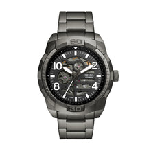 Load image into Gallery viewer, Bronson Automatic Smoke Stainless Steel Watch
