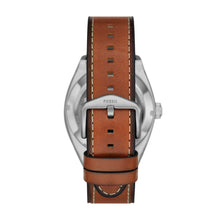 Load image into Gallery viewer, Everett Automatic Brown Leather Watch
