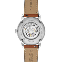 Load image into Gallery viewer, Fossil Heritage Automatic Brown Leather Watch
