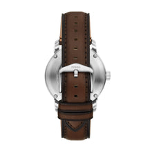 Load image into Gallery viewer, Fossil Heritage Automatic Brown Leather Watch
