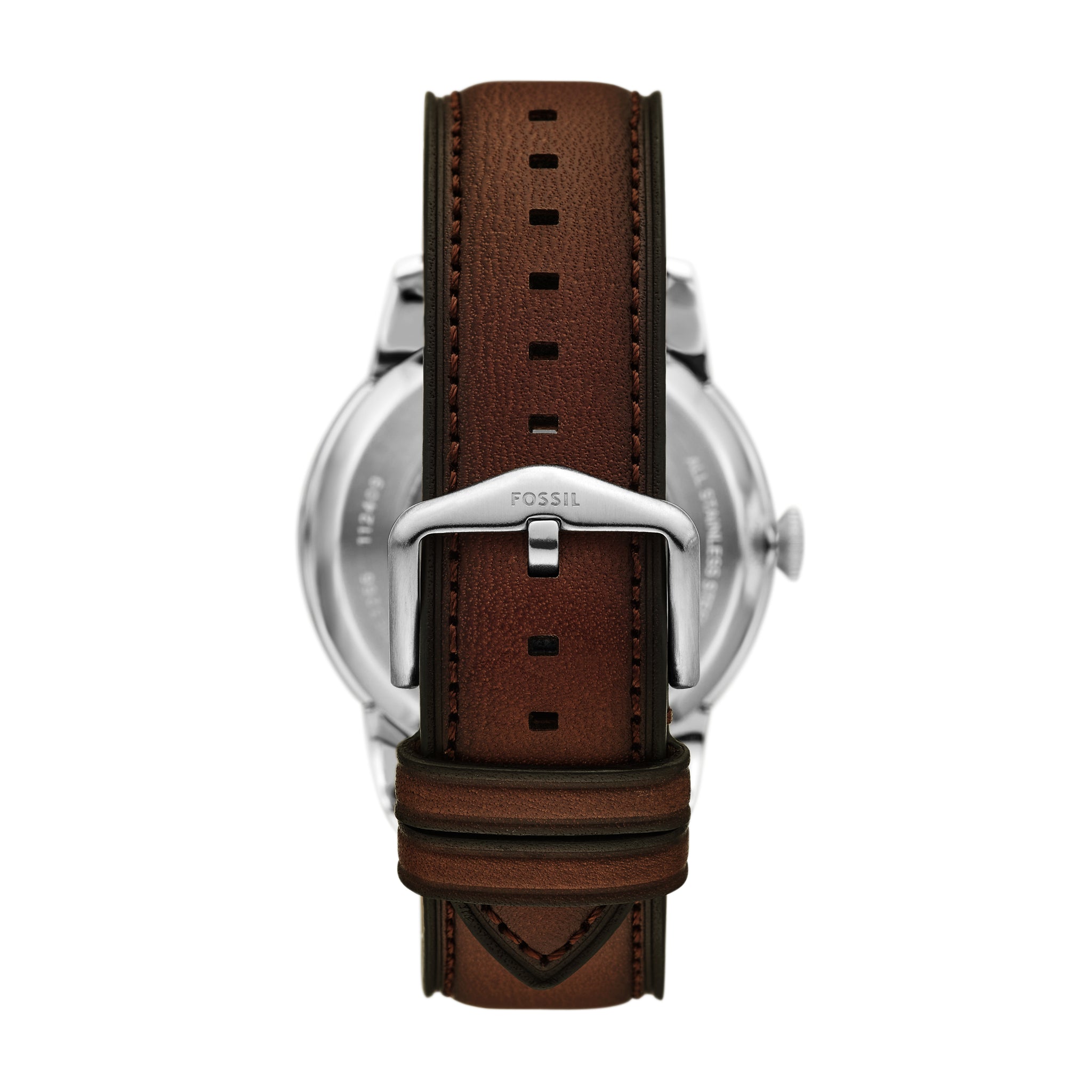 Townsman Multifunction Brown Leather Watch – Fossil Singapore