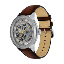 Load image into Gallery viewer, Townsman Automatic Brown Leather Watch
