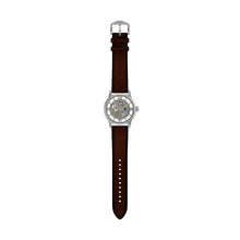 Load image into Gallery viewer, Townsman Automatic Brown Leather Watch
