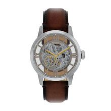 Load image into Gallery viewer, Townsman Automatic Brown Leather Watch

