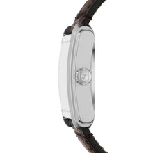 Load image into Gallery viewer, Carraway Automatic Brown Croco Leather Watch
