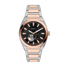 Load image into Gallery viewer, Everett Automatic Two-Tone Stainless Steel Watch
