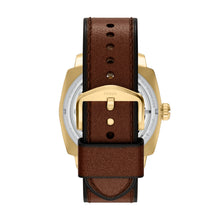Load image into Gallery viewer, Machine Automatic Brown Leather Watch
