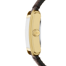 Load image into Gallery viewer, Carraway 30mm Automatic Brown Croco Leather Watch
