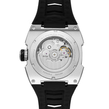 Load image into Gallery viewer, Machine X1 42mm Automatic Black Silicone Watch
