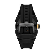 Load image into Gallery viewer, Machine X1 42mm Automatic Black Silicone Watch
