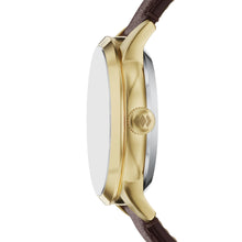 Load image into Gallery viewer, Townsman 44mm Automatic Brown Leather Watch
