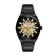Load image into Gallery viewer, Fossil Everett Black Analogue Watch ME3289
