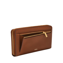Load image into Gallery viewer, Logan RFID Zip Around Clutch
