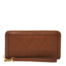 Load image into Gallery viewer, Logan RFID Zip Around Clutch
