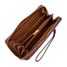 Load image into Gallery viewer, Logan RFID Zip Around Clutch
