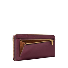 Load image into Gallery viewer, Logan RFID Zip Around Clutch
