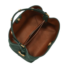 Load image into Gallery viewer, Jessie Leather Small Bucket Crossbody Bag
