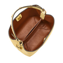 Load image into Gallery viewer, Jessie Leather Small Bucket Crossbody Bag
